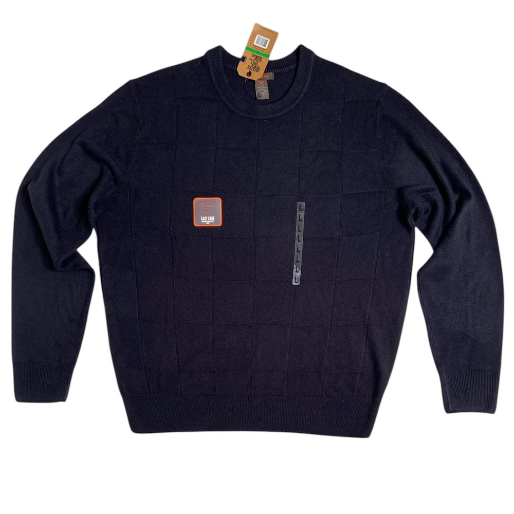 Dockers Marine Navy Crew Neck Sweater Size Large